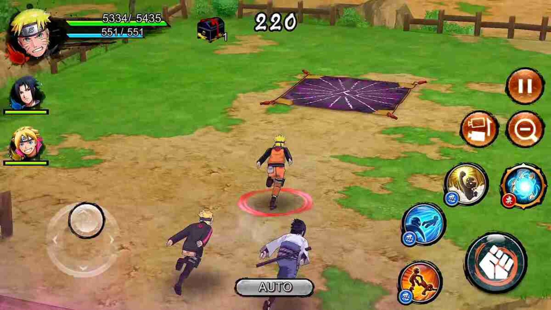 بازی اندروید NARUTO X BORUTO NINJA VOLTAGE