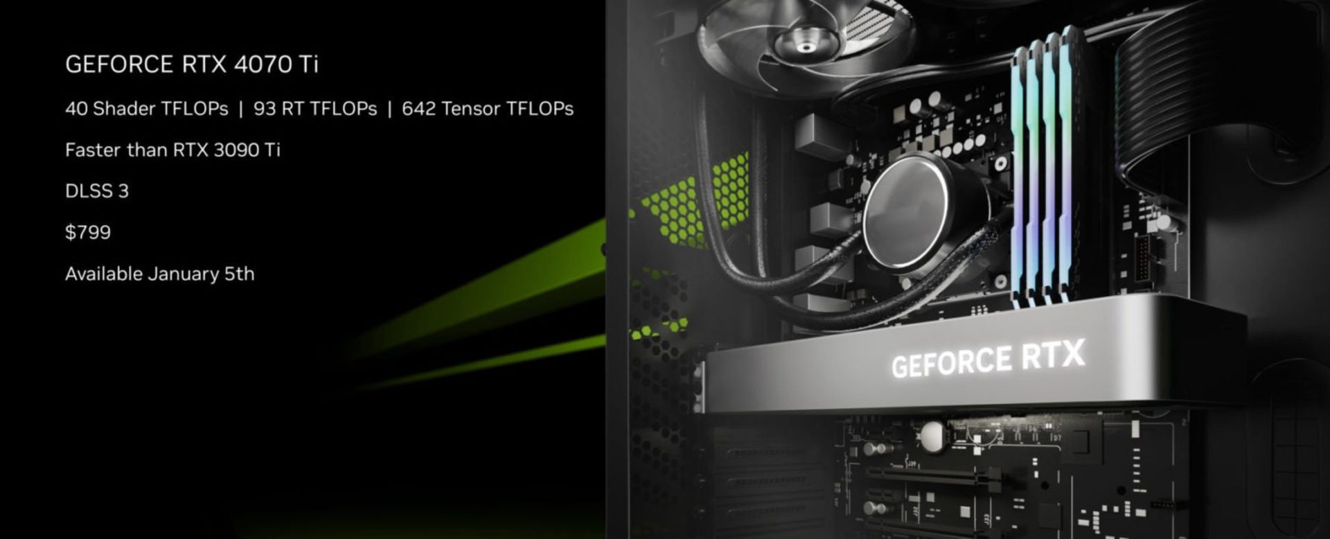 قدرت کارت گرافیک RTX 4070 Ti