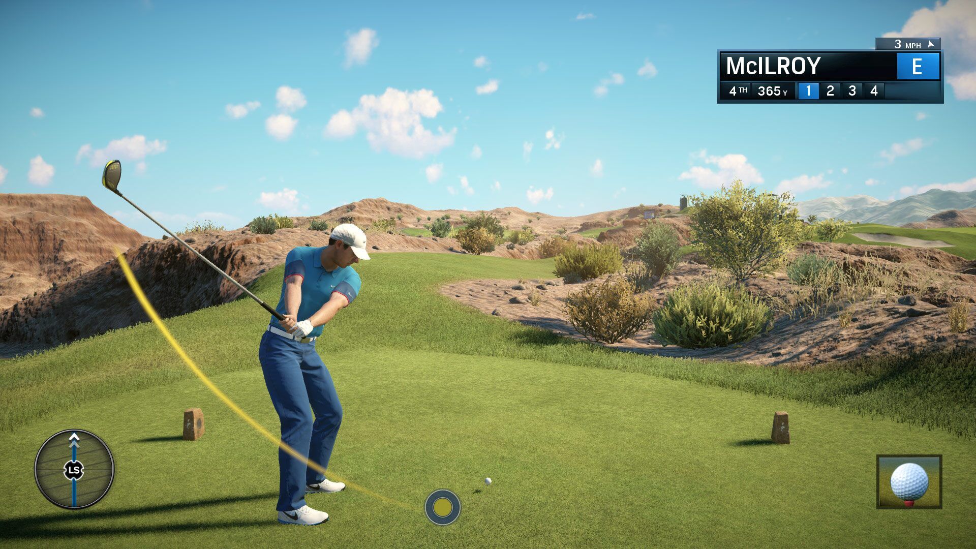 گیم پلی بازی PGA Tour