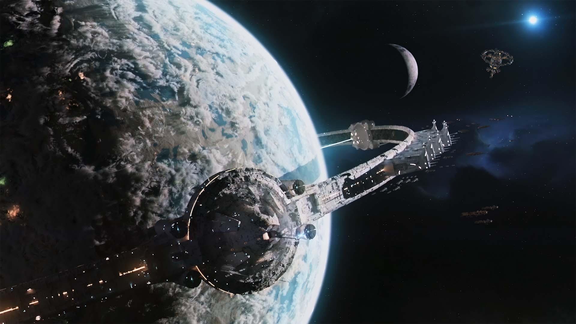 یک سیاره پیشرفته در بازی Stellaris