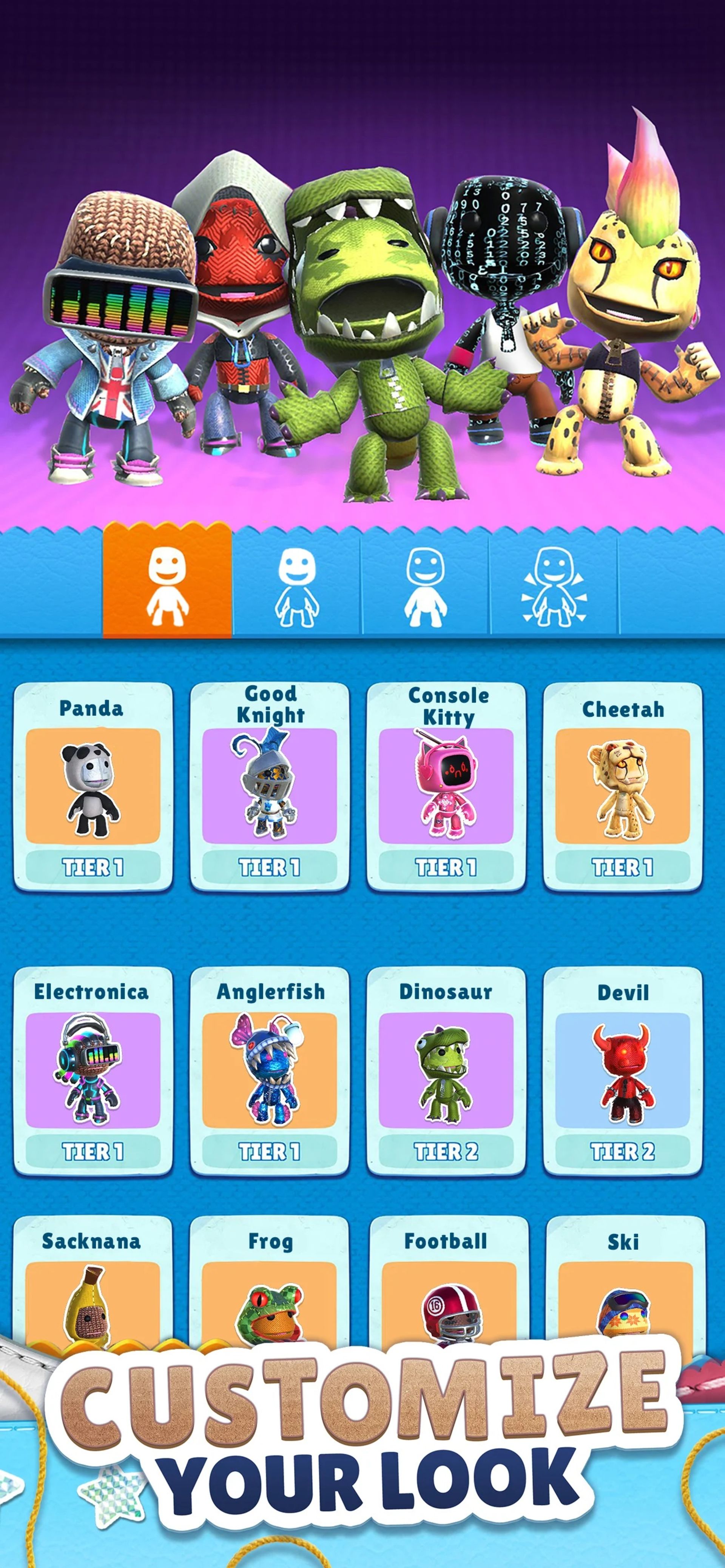 بازی موبایل Ultimate Sackboy