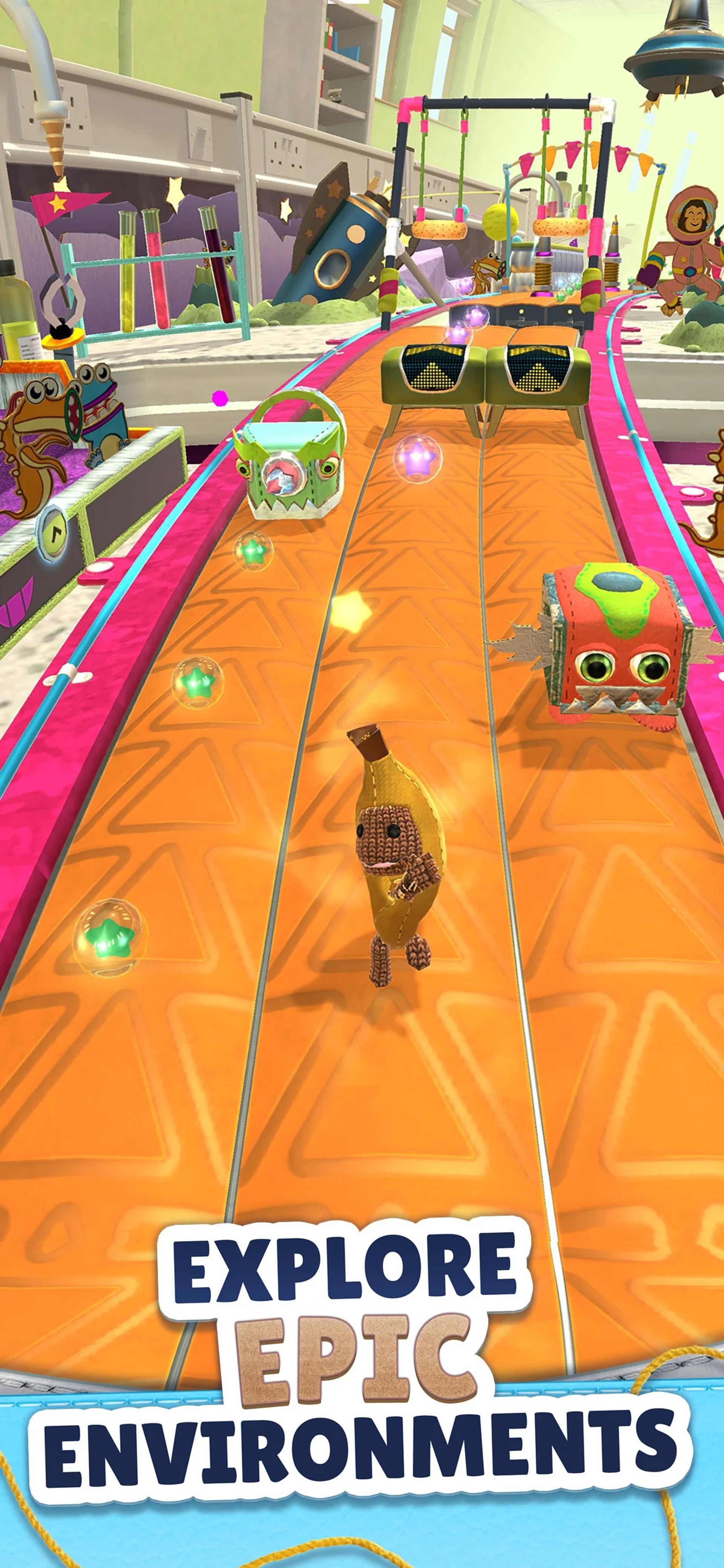 بازی موبایل Ultimate Sackboy