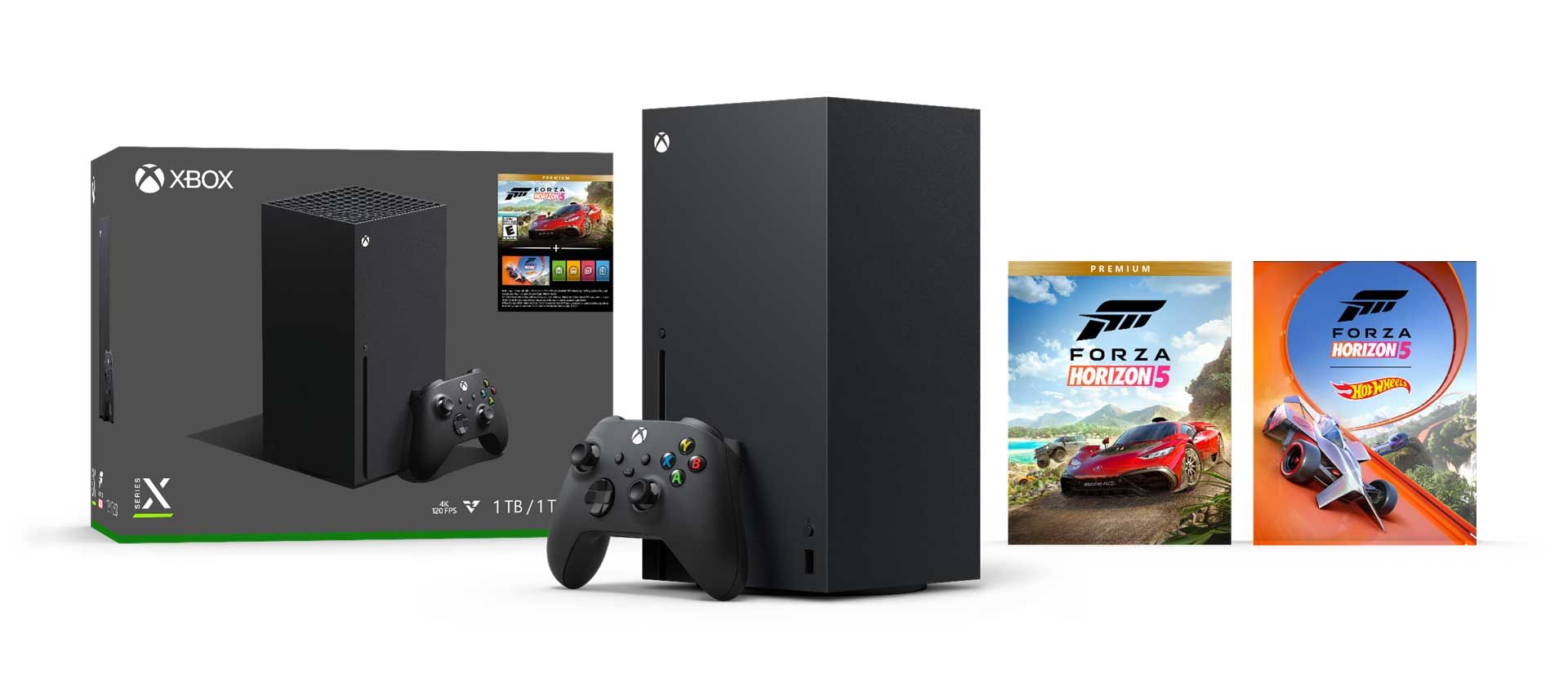 باندل ایکس باکس سری ایکس با نسخه پریمیوم بازی Forza Horizon 5 شرکت مایکروسافت