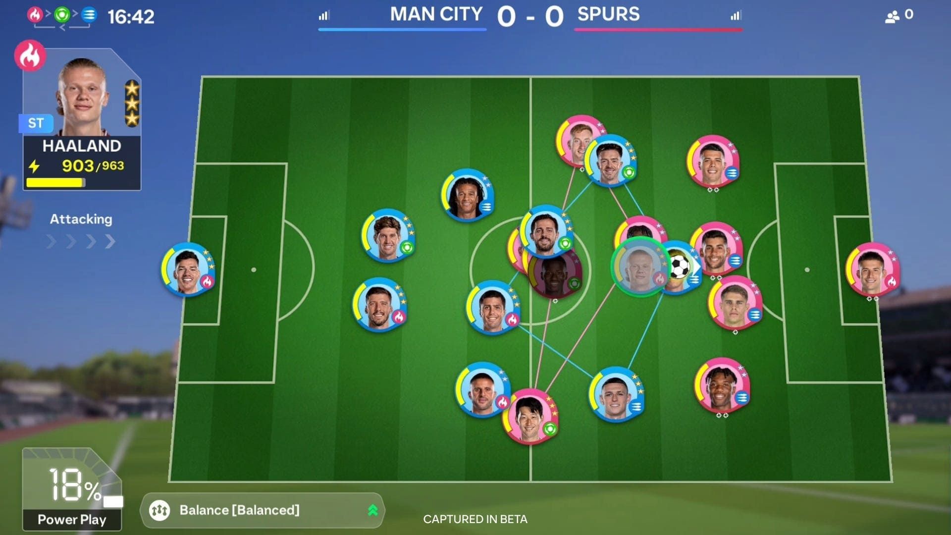 شبیه‌سازی تیم‌ها در گیم‌پلی EA Sports FC Tactical