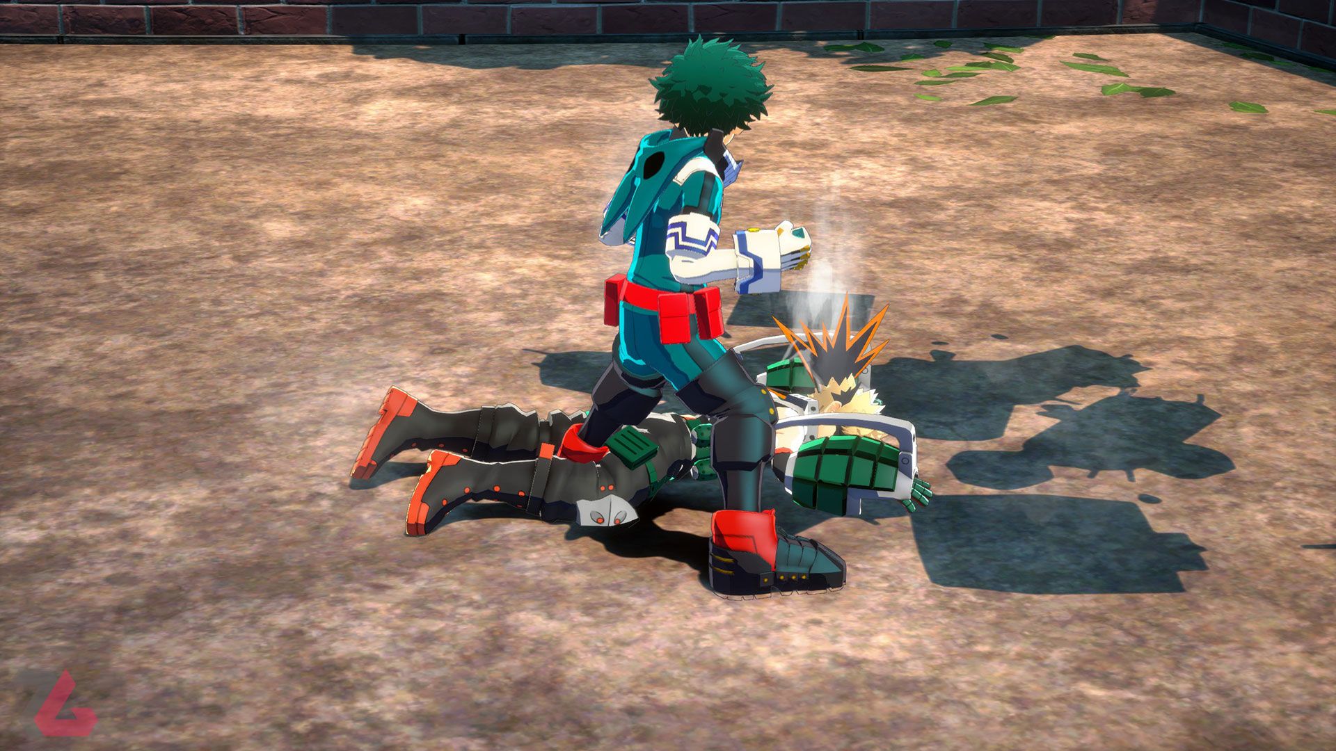 ضربات تمام کننده روی سایر بازیکنان در My Hero Ultra Rumble