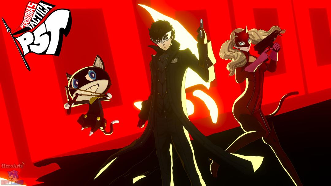 پوستر بازی Persona 5 Tactica