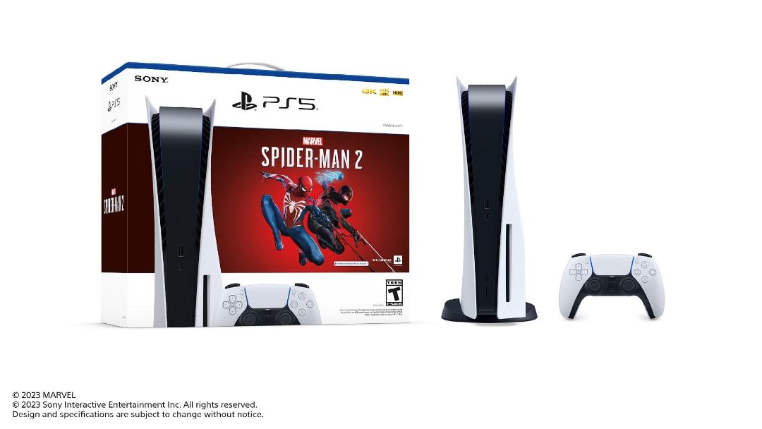 باندل جدید ساده پلی استیشن 5 با محوریت Marvel's Spider-Man 2