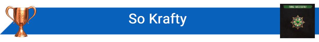 تروفی So Krafty