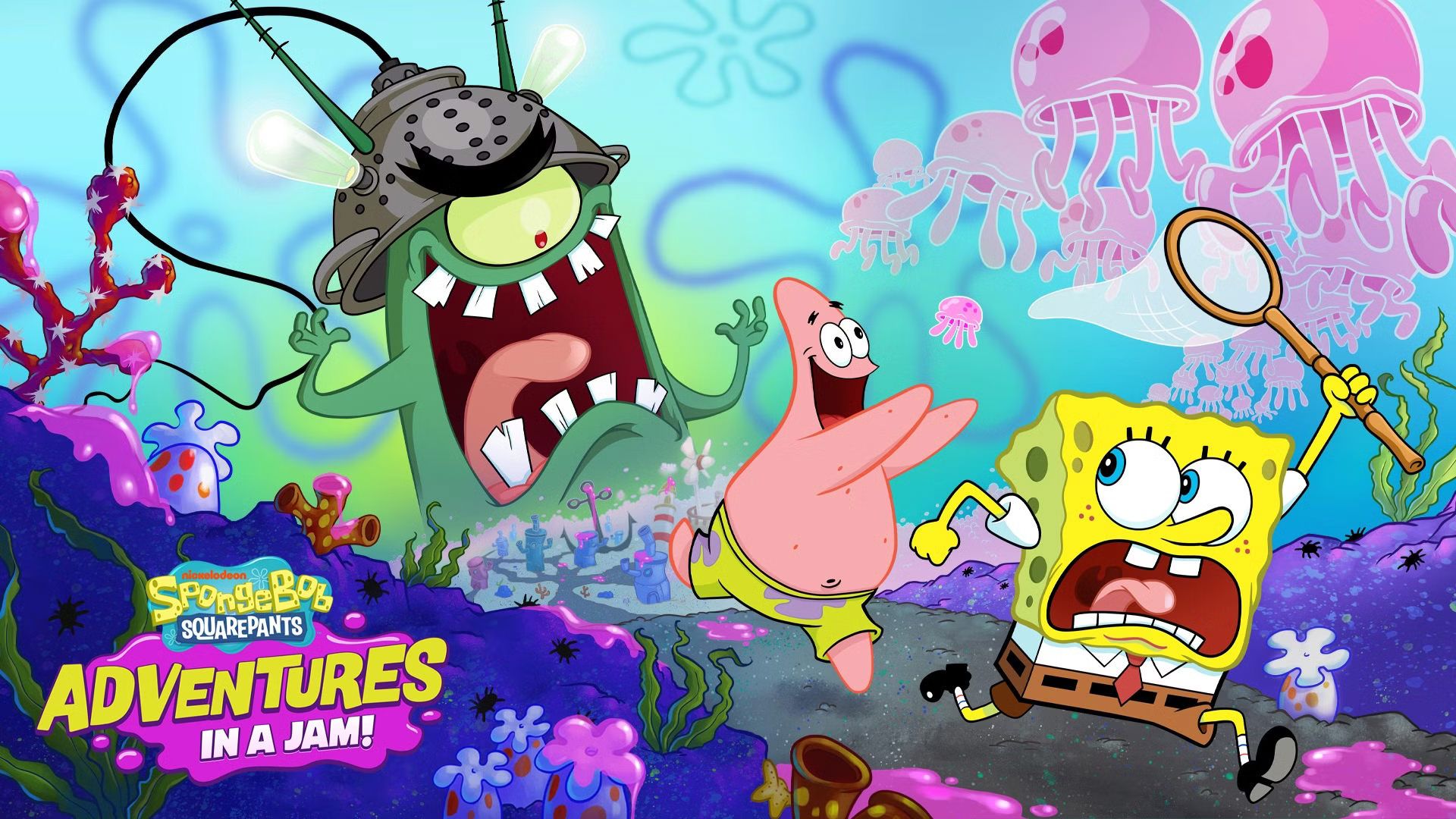 بازی موبایل SpongeBob Adventures: In A Jam
