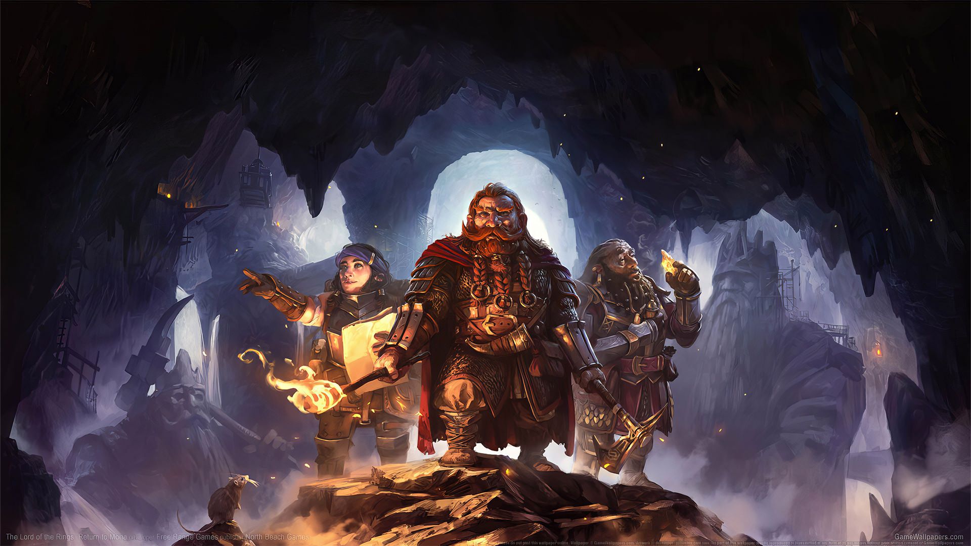شروع ماجراجویی لرد گیملی لاکبرر در موریا در بازی The Lord of the Rings: Return to Moria