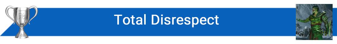 تروفی Total Disrespect