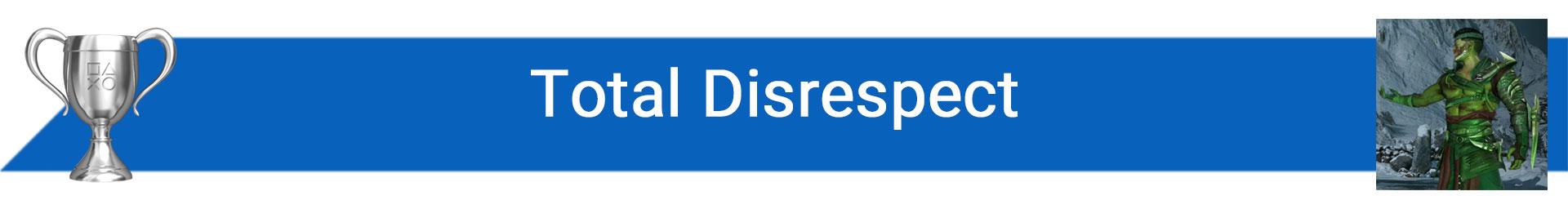 تروفی Total Disrespect