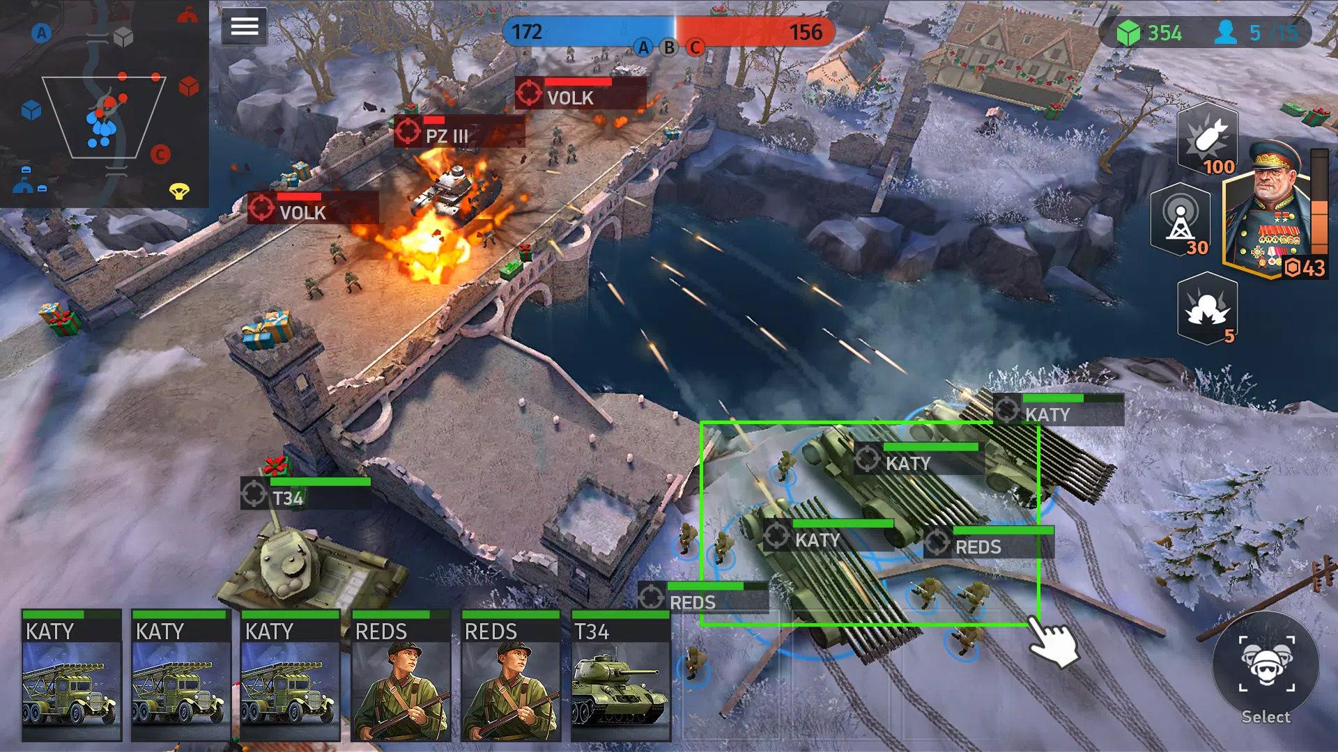 بازی اندروید World War Armies