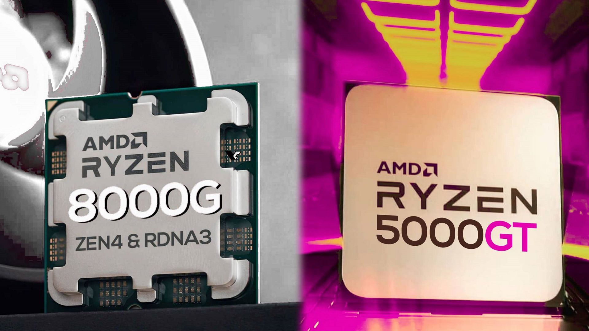 پردازنده های AMD Ryzen 8000G