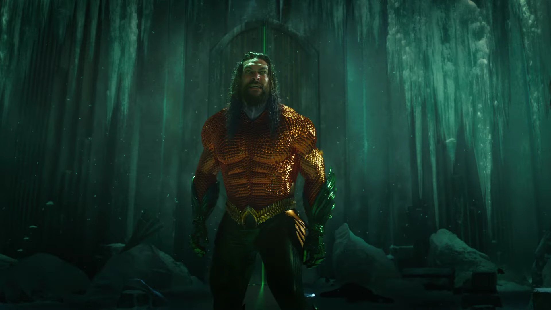 آکوامن و لباس جدیدش در فیلم Aquaman and the Lost Kingdom