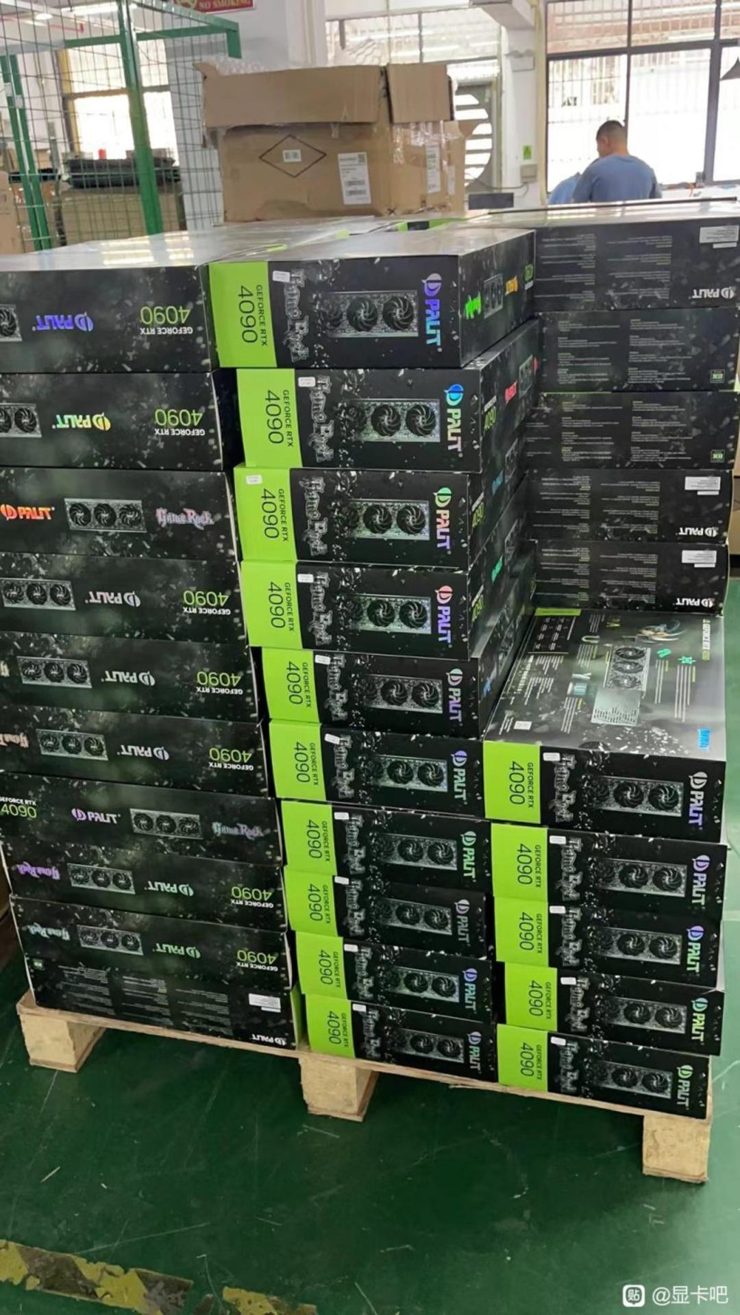 کارت های گرافیک GeForce RTX 4090 در کارخانه های چینی