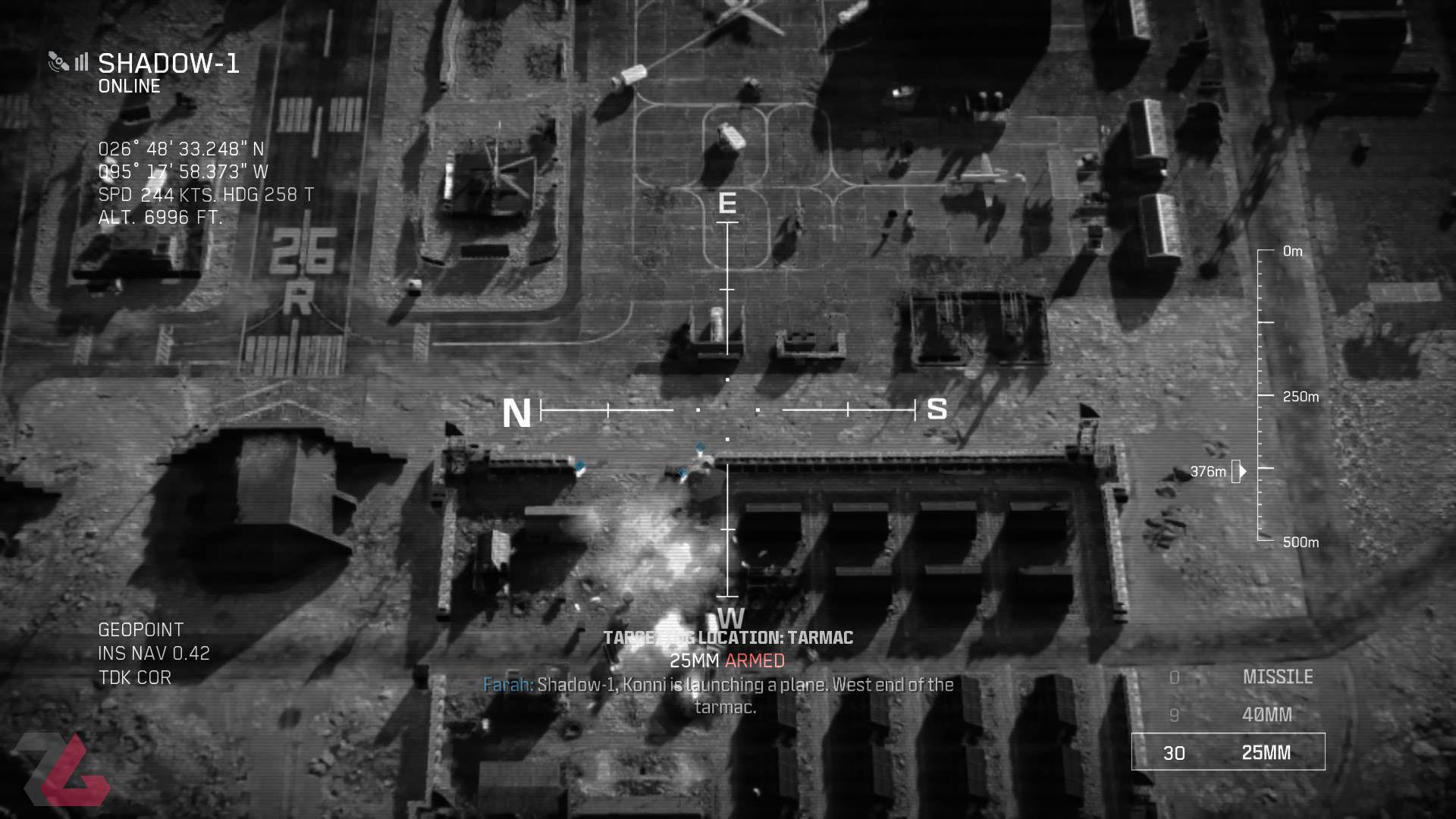 مرحله هواپیما در بازی Call of Duty: Modern Warfare 3