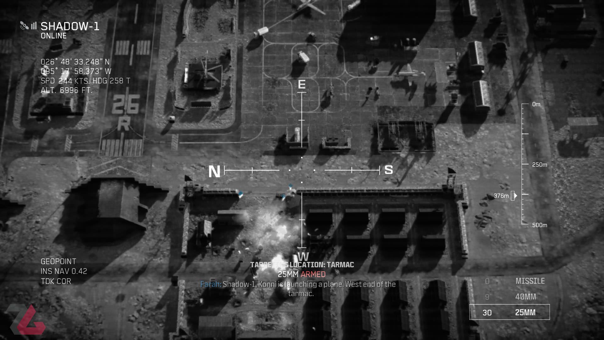 مرحله هواپیما در بازی Call of Duty: Modern Warfare 3
