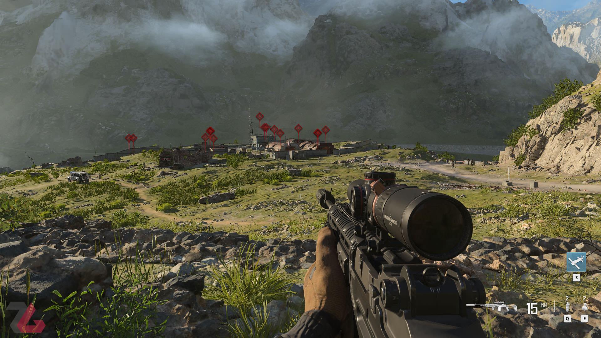 اسنایپر در بازی Call of Duty: Modern Warfare 3