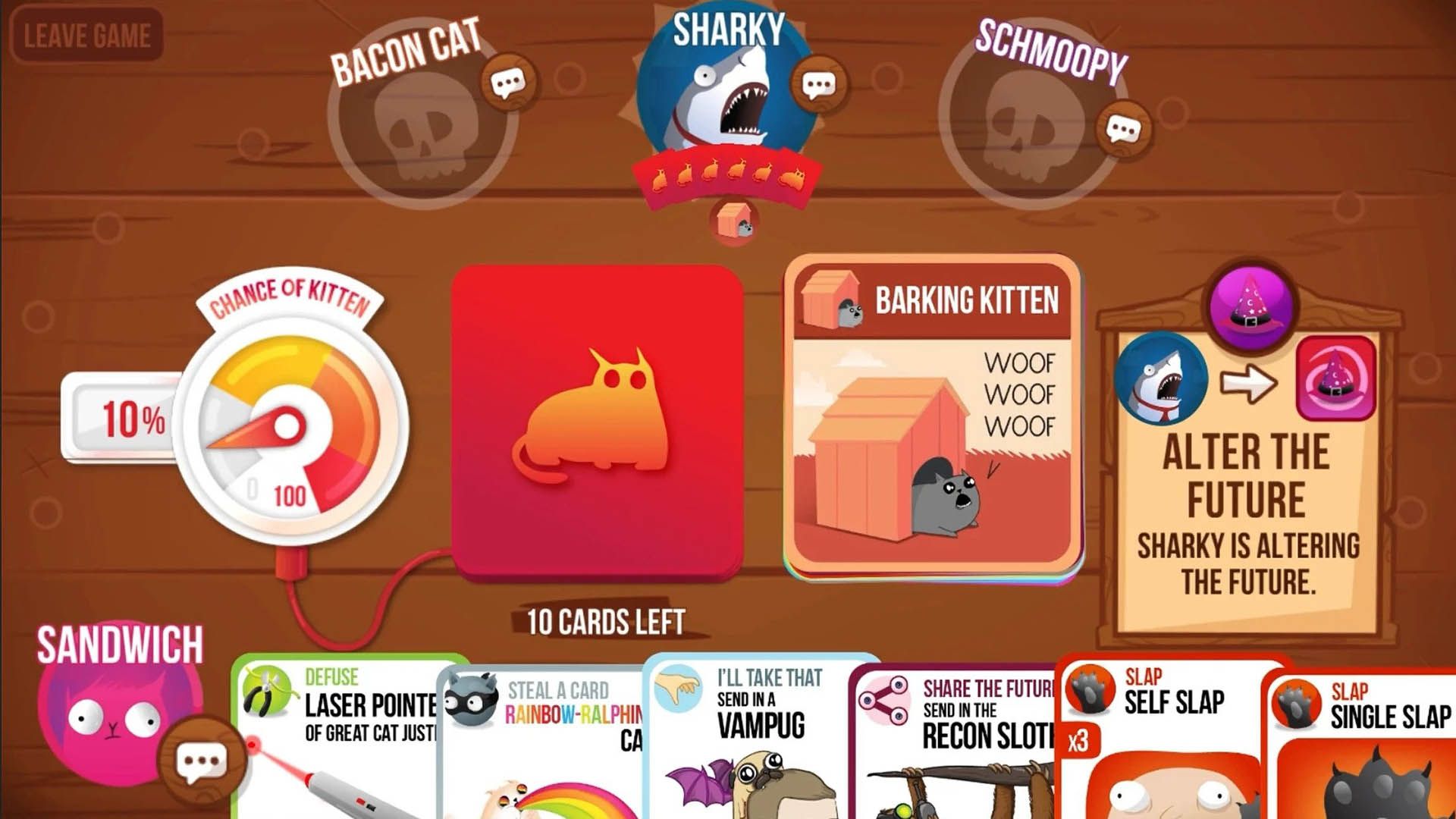 بازی Exploding Kittens - گربه های انفجاری