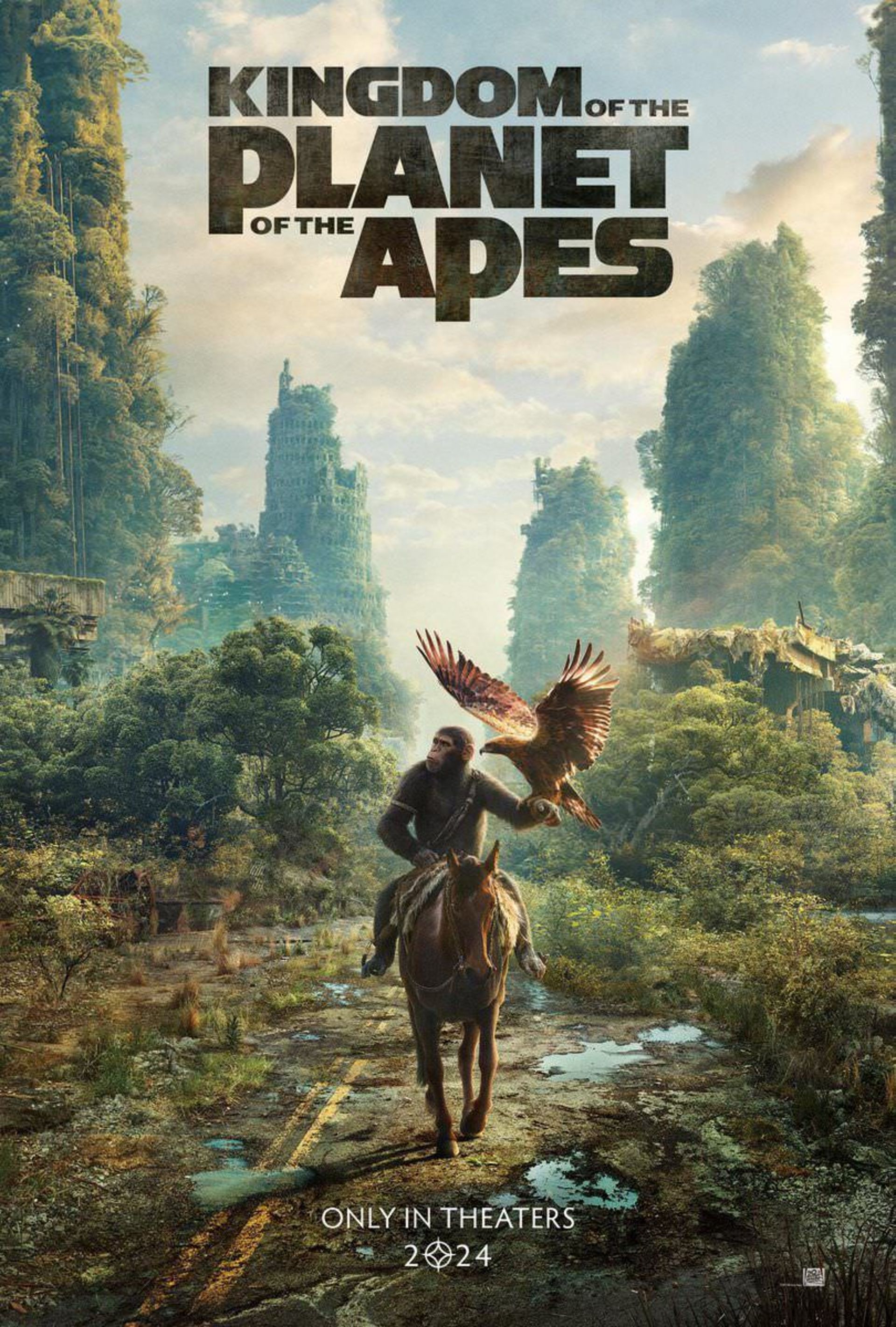 اولین پوستر فیلم Kingdom of the Planet of the Apes