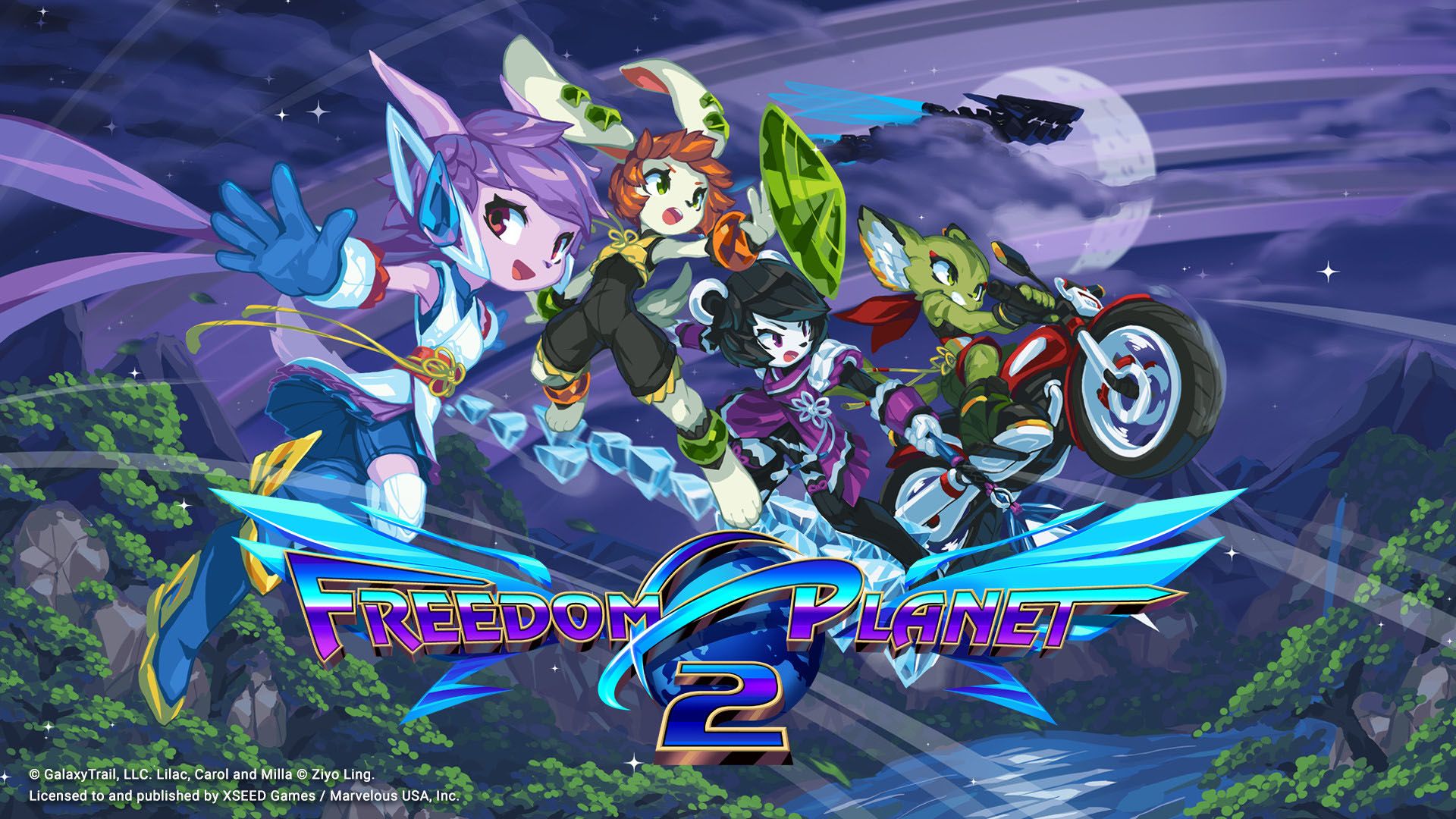 شخصیت‌های بازی Freedom Planet 2