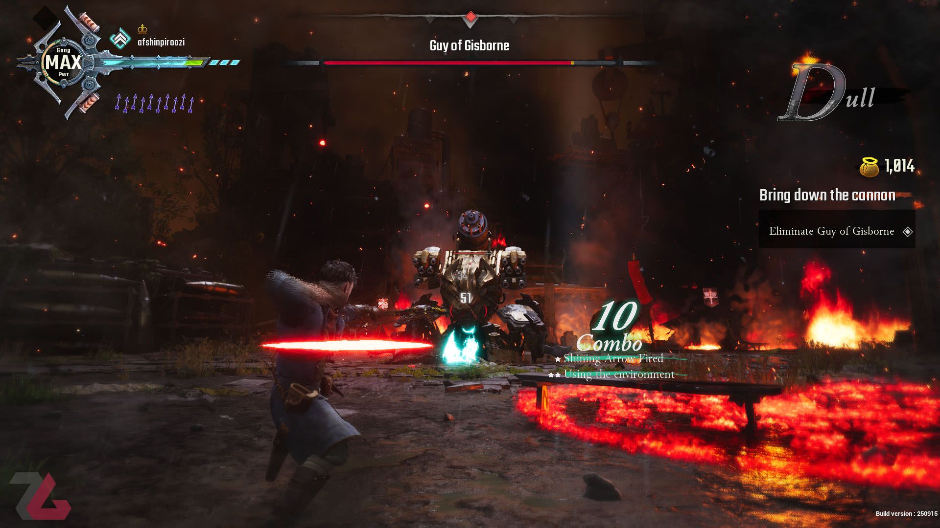 نبرد با باس در بازی Gangs of Sherwood