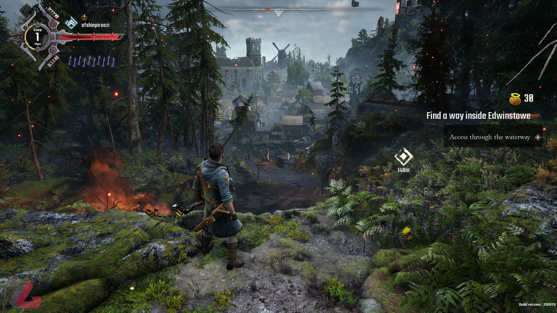 منظره زیبا در بازی Gangs of Sherwood