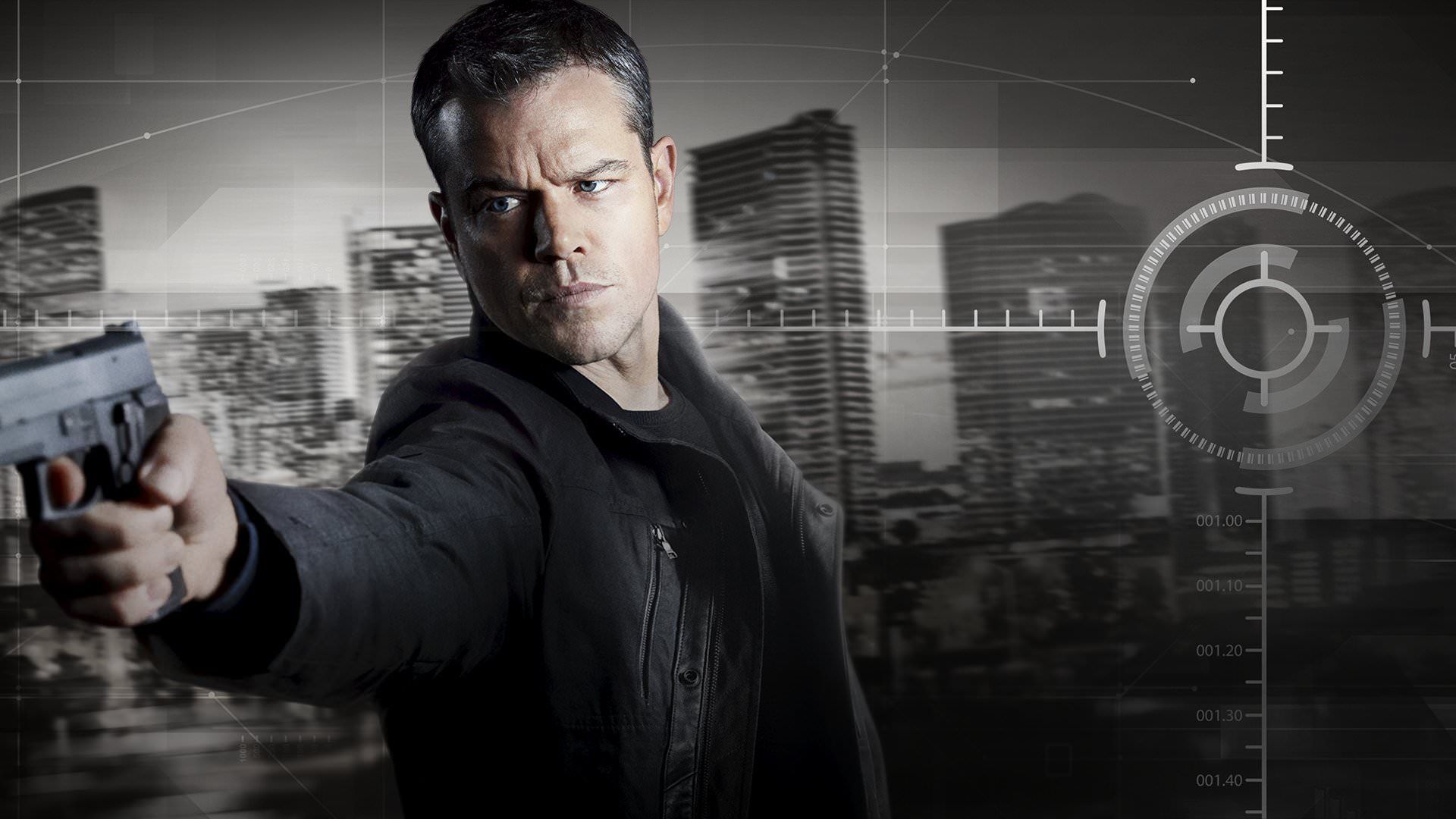 مت دیمون در نقش جیسون بورن در پوستر فیلم Jason Bourne