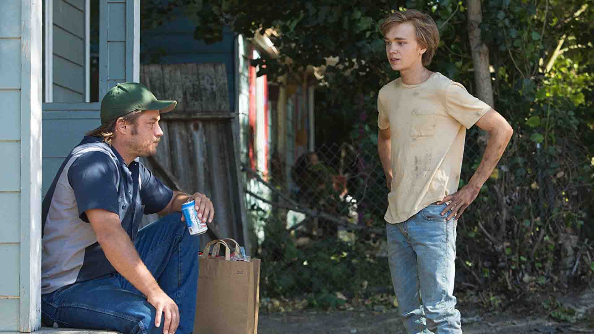 تراویس فیمل به همراه چارلی پلامر در فیلم Lean on Pete