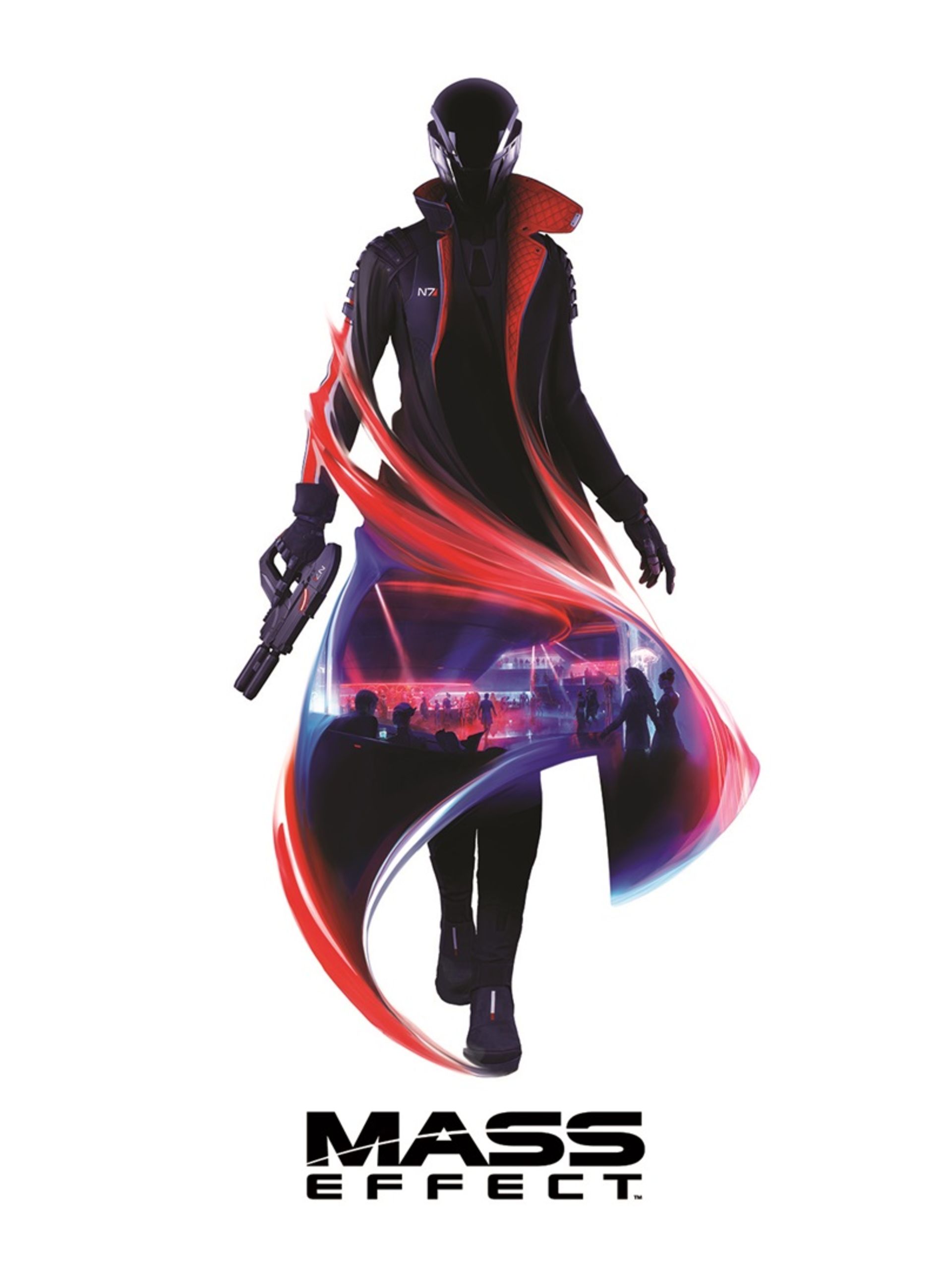 پوستر Mass Effect به مناسبت روز N7 2023