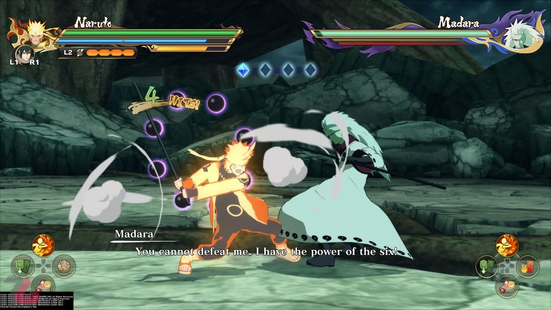 نبرد ناروتو و مادارا در Naruto x Boruto Ultimate Ninja Storm Connections