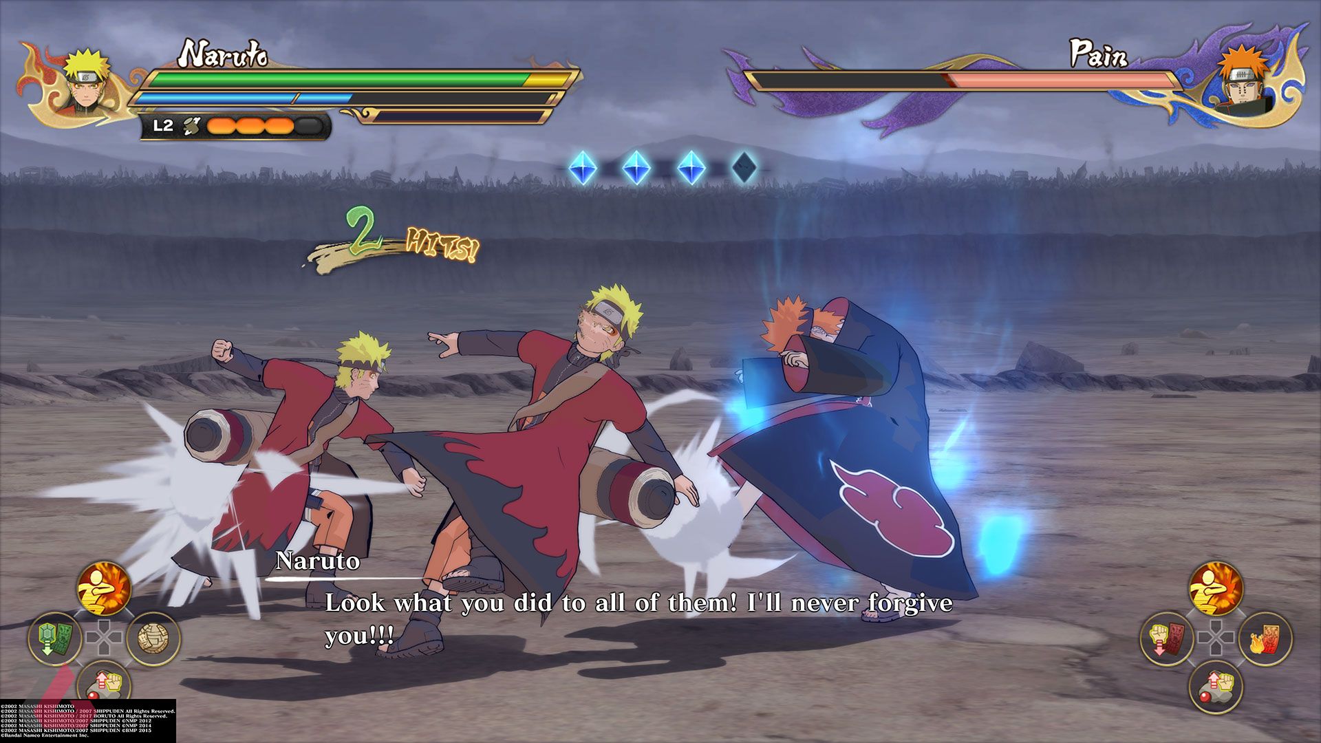 نبرد ناروتو و پین در خاطرات در Naruto x Boruto Ultimate Ninja Storm Connections