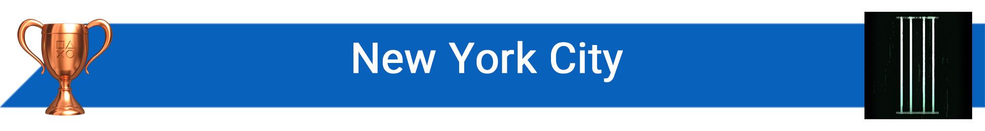 تروفی New York City