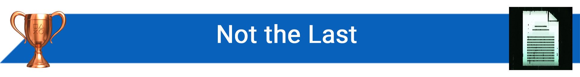 تروفی Not the Last