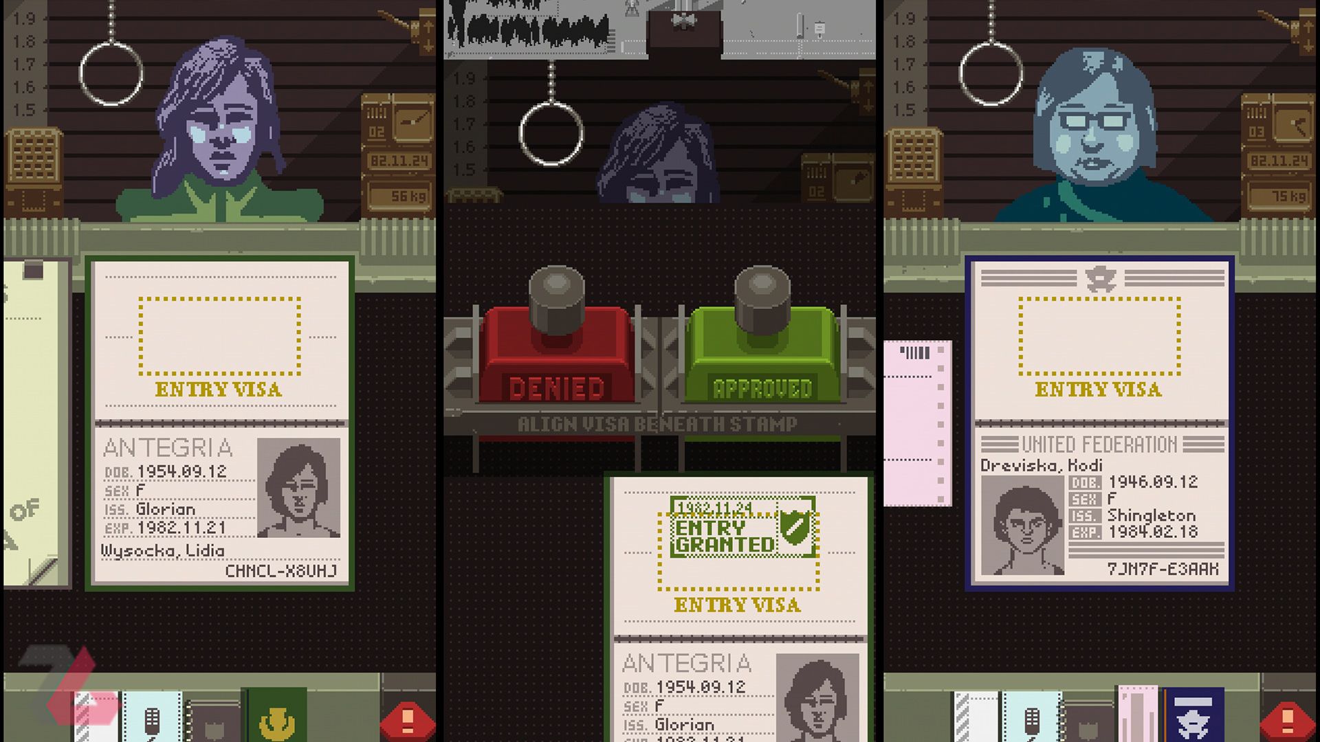 بازی اندروید Papers, Please