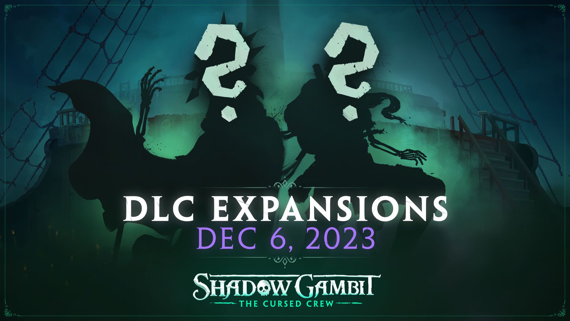 پوستر تیزر بسته‌های الحاقی بازی Shadow Gambit