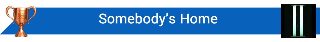 تروفی Somebody’s Home
