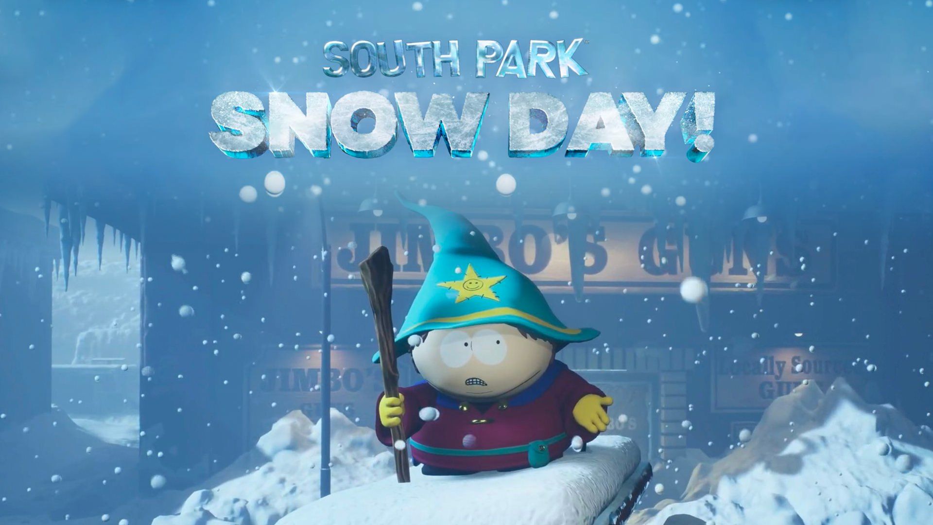 بچه‌های شهر در خیابان‌های برفی بازی South Park: Snow Day