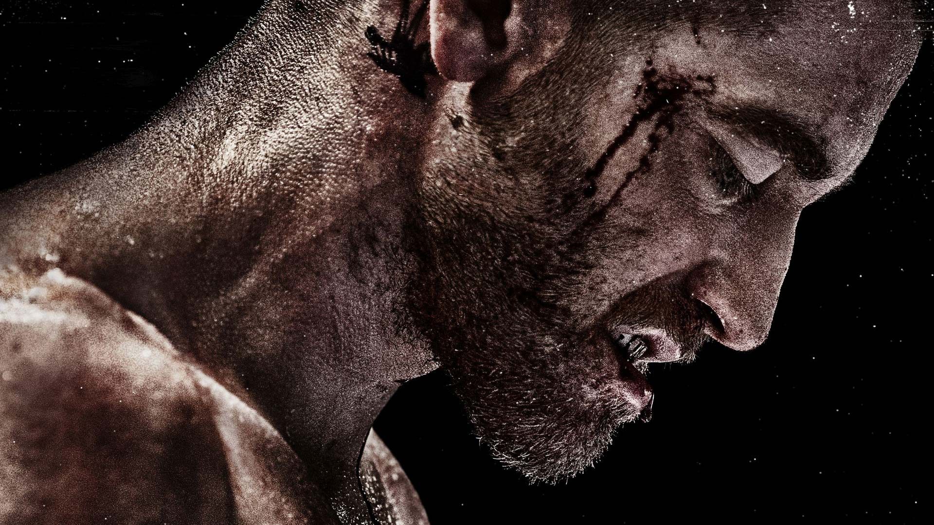 نیم رخ جیک جیلنهال در فیلم چپ دست