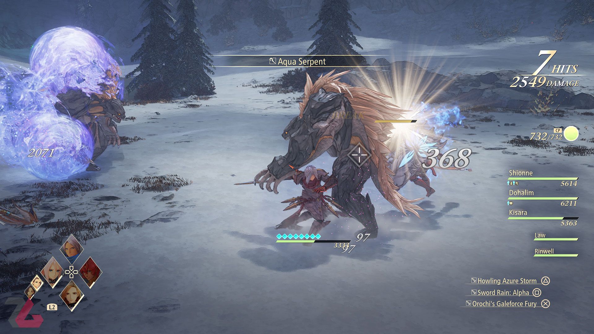 2023-11-tales-of-arise-beyond-the-dawn-fight-in-snow