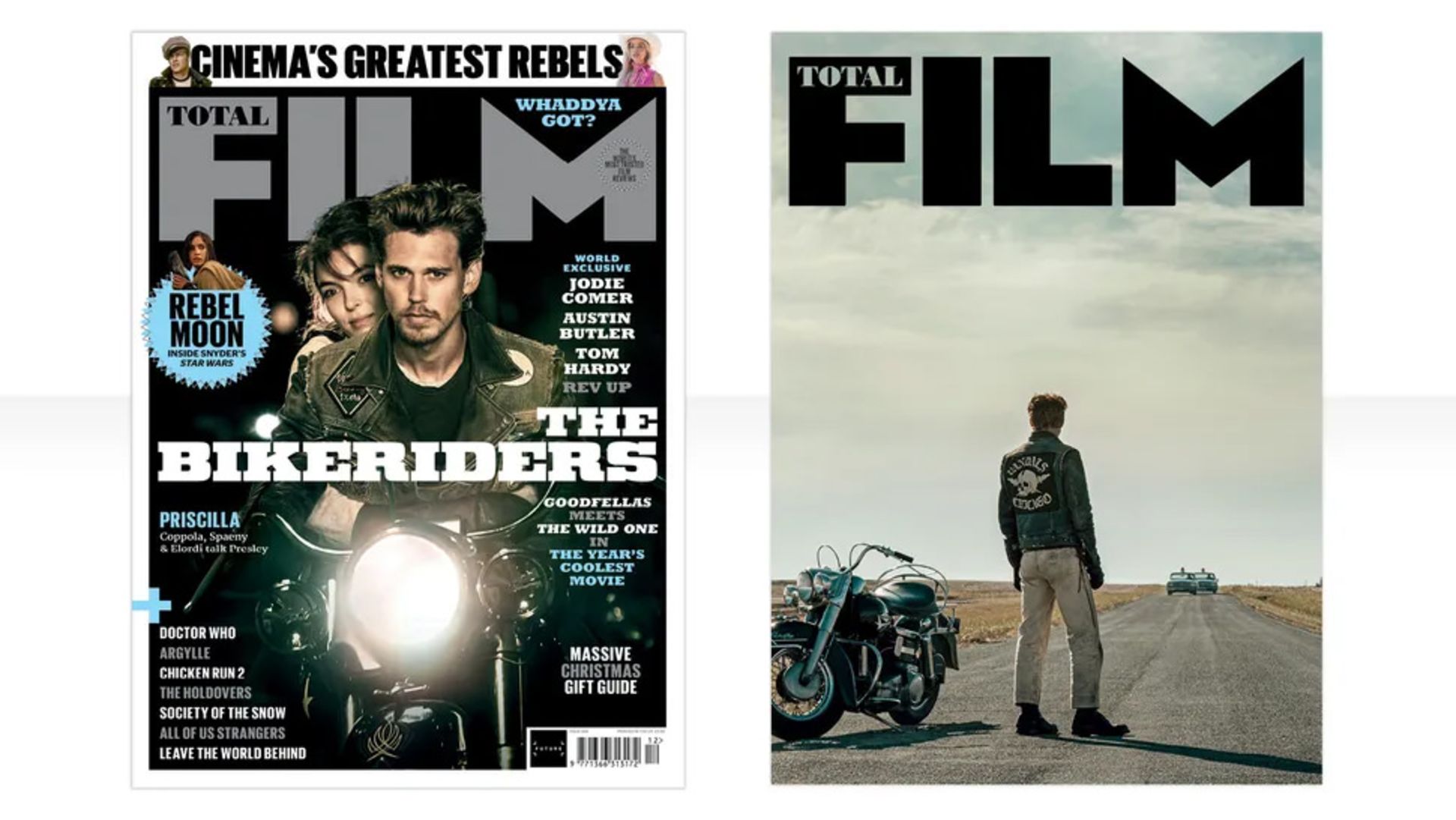 اختصاص کاور شمار جدید مجله توتال فیلم به The Bikeriders