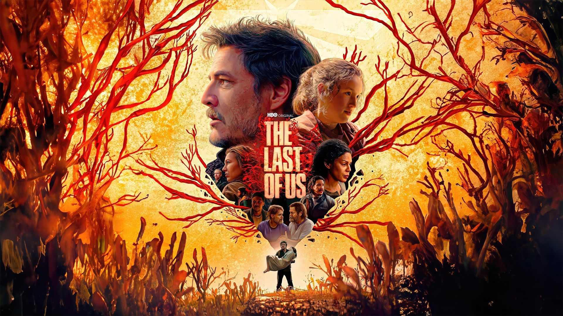 تصویر هنری سریال تحسین‌شده The Last of Us 