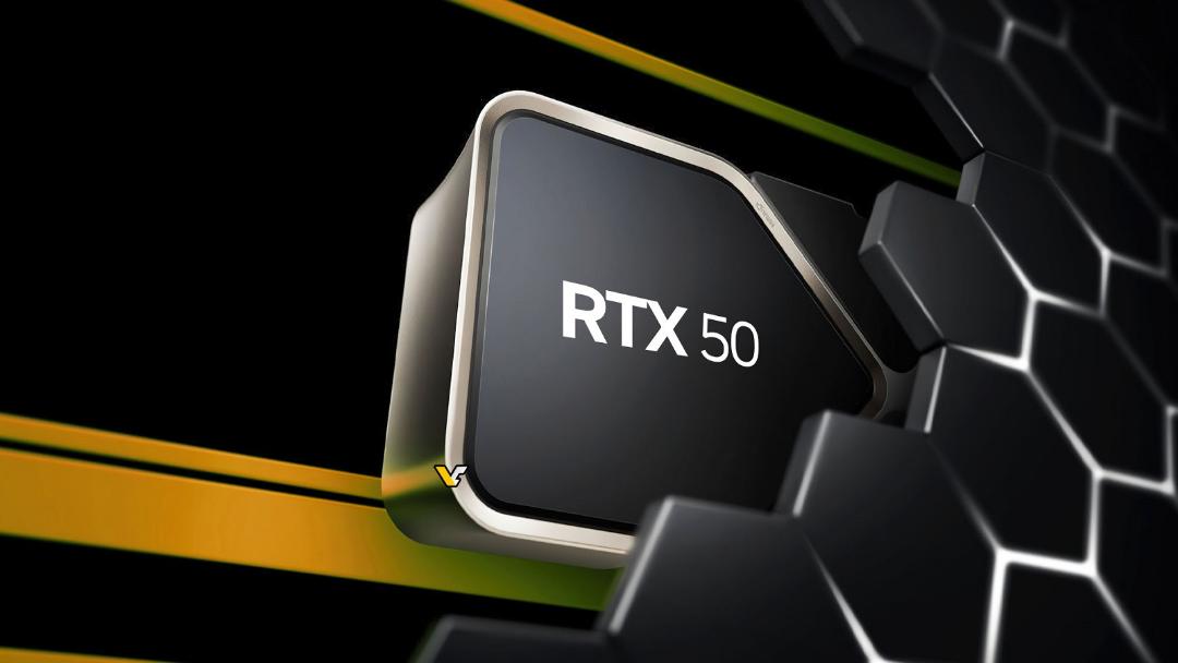 لوگوی ساختگی سری NVIDIA RTX 50 “Blackwell”