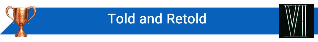 تروفی Told and Retold