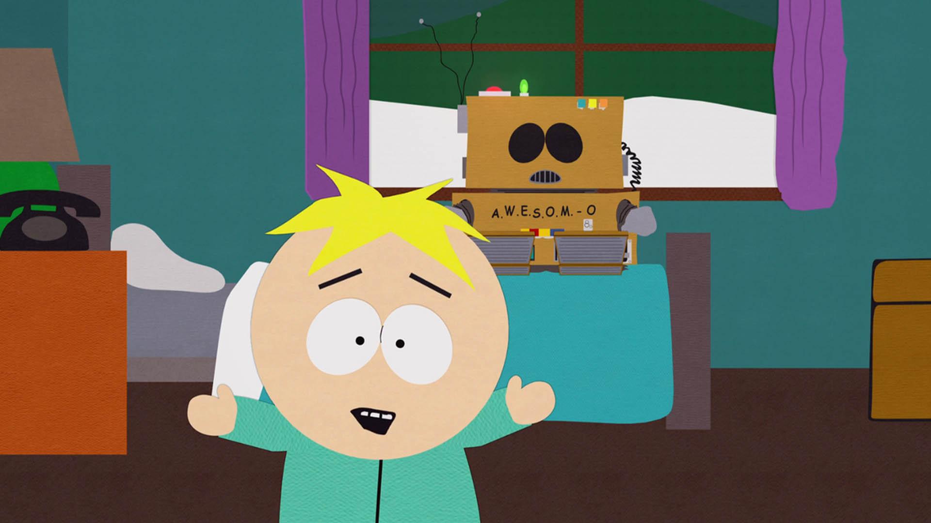 باترز و آوسومو در انیمیشن south park