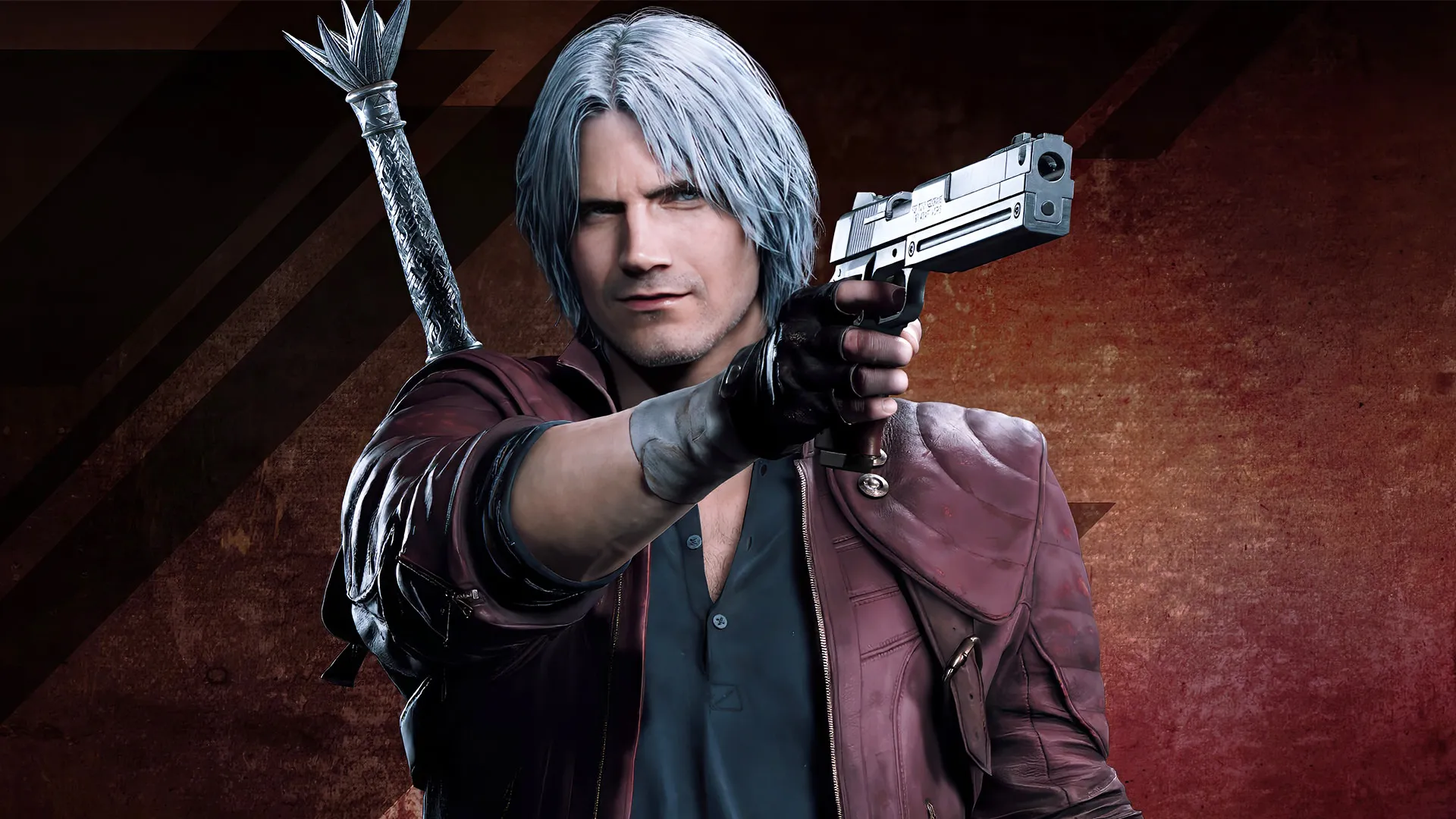تقابل دانته با شیاطین در بازی Devil May Cry 5 