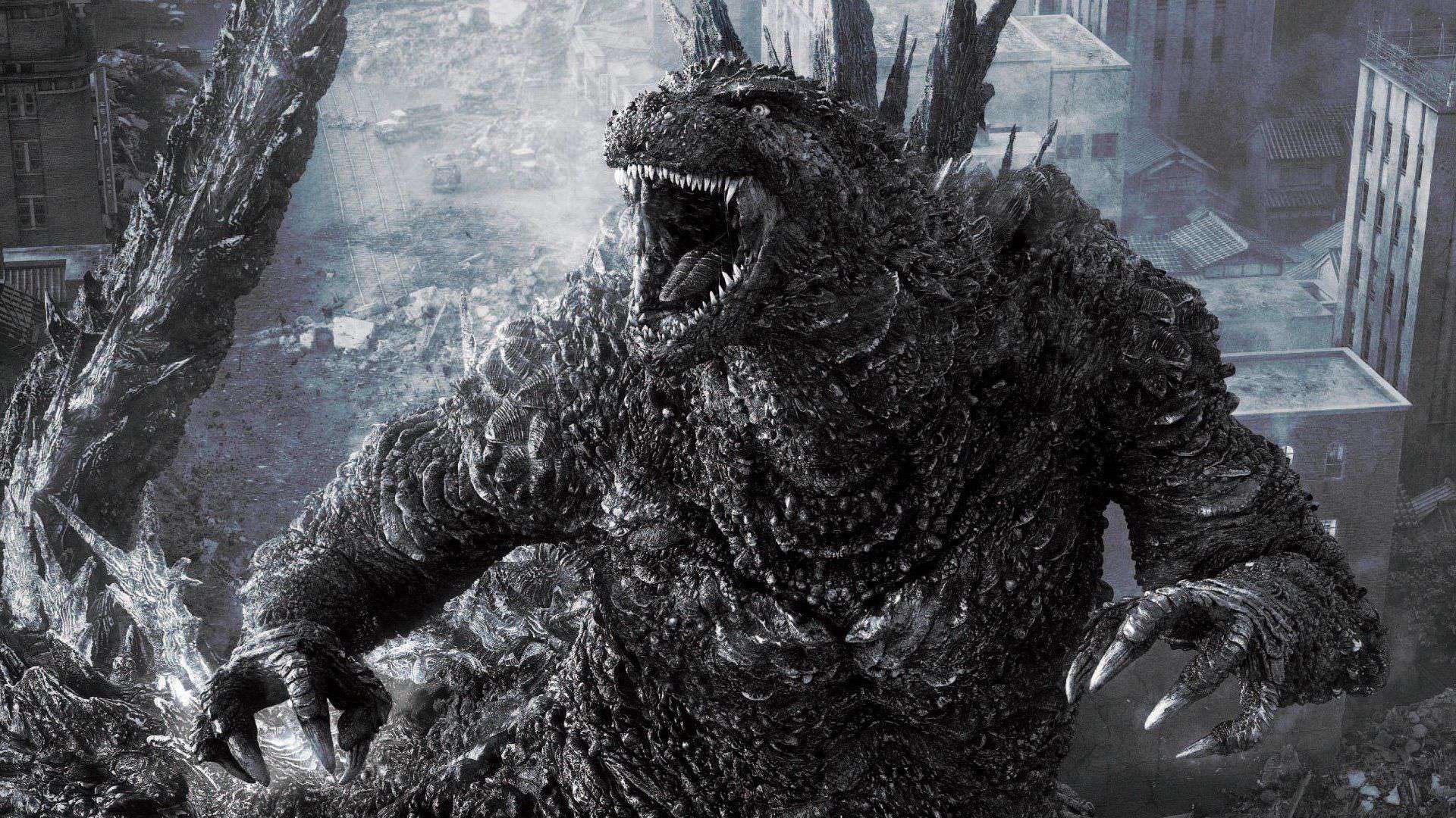 گودزیلا در نسخه سیاه و سفید فیلم Godzilla Minus One 