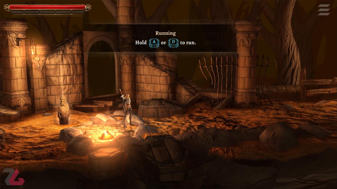 تجربه Grimvalor با کیبورد و موس