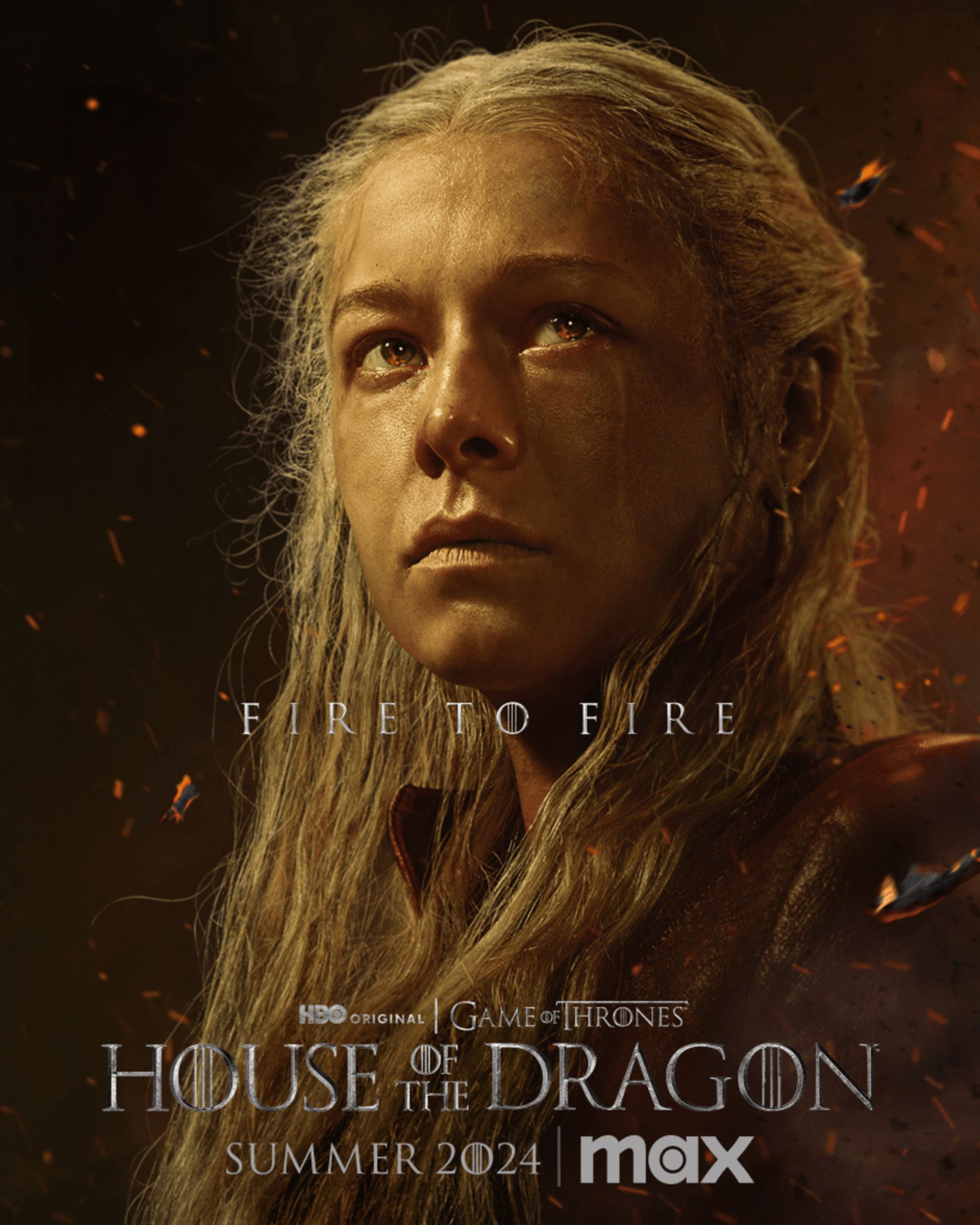 پوستر فصل دوم House of the Dragon 